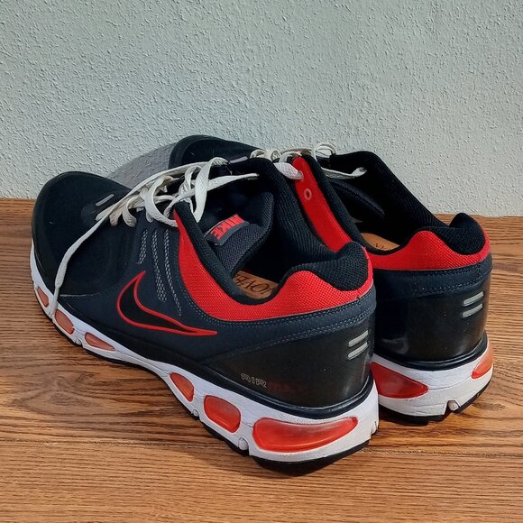 Men\'s Nike Air Max Tailwind +2 Anthracite Challenge, Black/Red, Size 13 main image 8